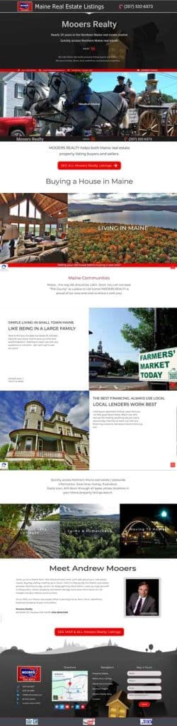 NH Windfall Design. Real estate web design and web development for agents, brokers, realtors, real estate agency and rentals in Maine and Laconia, Lakes Region of New Hampshire