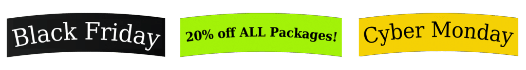 Black Friday Cyber Monday 20% OFF Website Design Packages with NH Windfall Design, Maine and New Hampshire