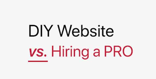 DIY versus Professional Web Design. NH Windfall Design