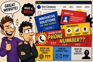 GREAT WEBSITE. What a mess!