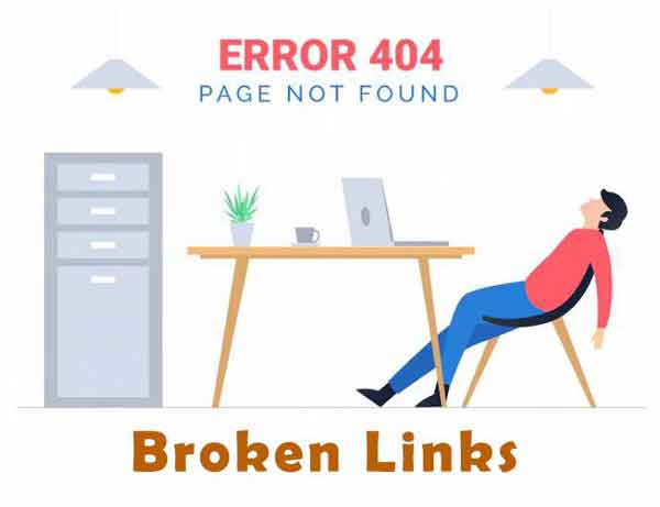 How to fix broken links and 404 page not found on a website? NH Windfall Design